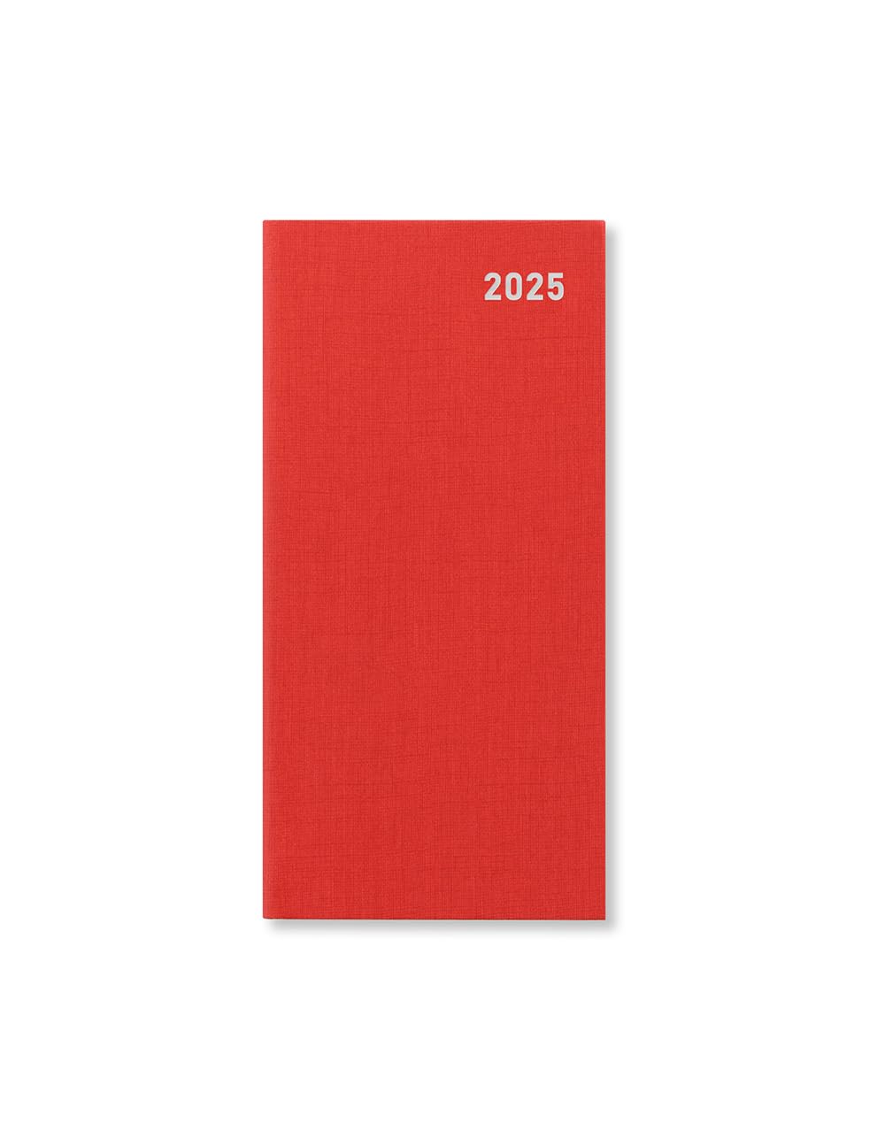 Letts of London Principal Slim week to view 2025 diary - red