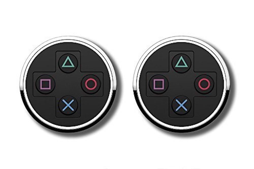 Rubber Road PlayStation Symbols Cufflinks (Black)