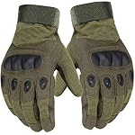 Navkar Crafts Full Finger Motorcycle/Cycling Shooting Tactical Outdoor Breathable Riding Gloves for Men and Boys (Elastic Carbon_Fiber, Multicolor) Free Size
