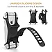 Fnova Bike Phone Mount, Silicone Adjustable Bicycle Phone Holder, Universal Cradle for Any Smartphone with 4.5-5.5 Inch Screens and All Bicycle Handlebars, Attach and Detach in Seconds
