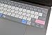 Premium MAC OS Shortcuts Keyboard Cover for 2018 2017 2016 Release MacBook Pro 13 Inch A1708 Without TouchBar and MacBook 12 Inch A1534