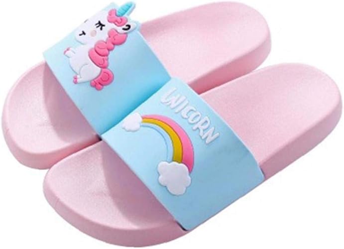 unicorn slide sandals