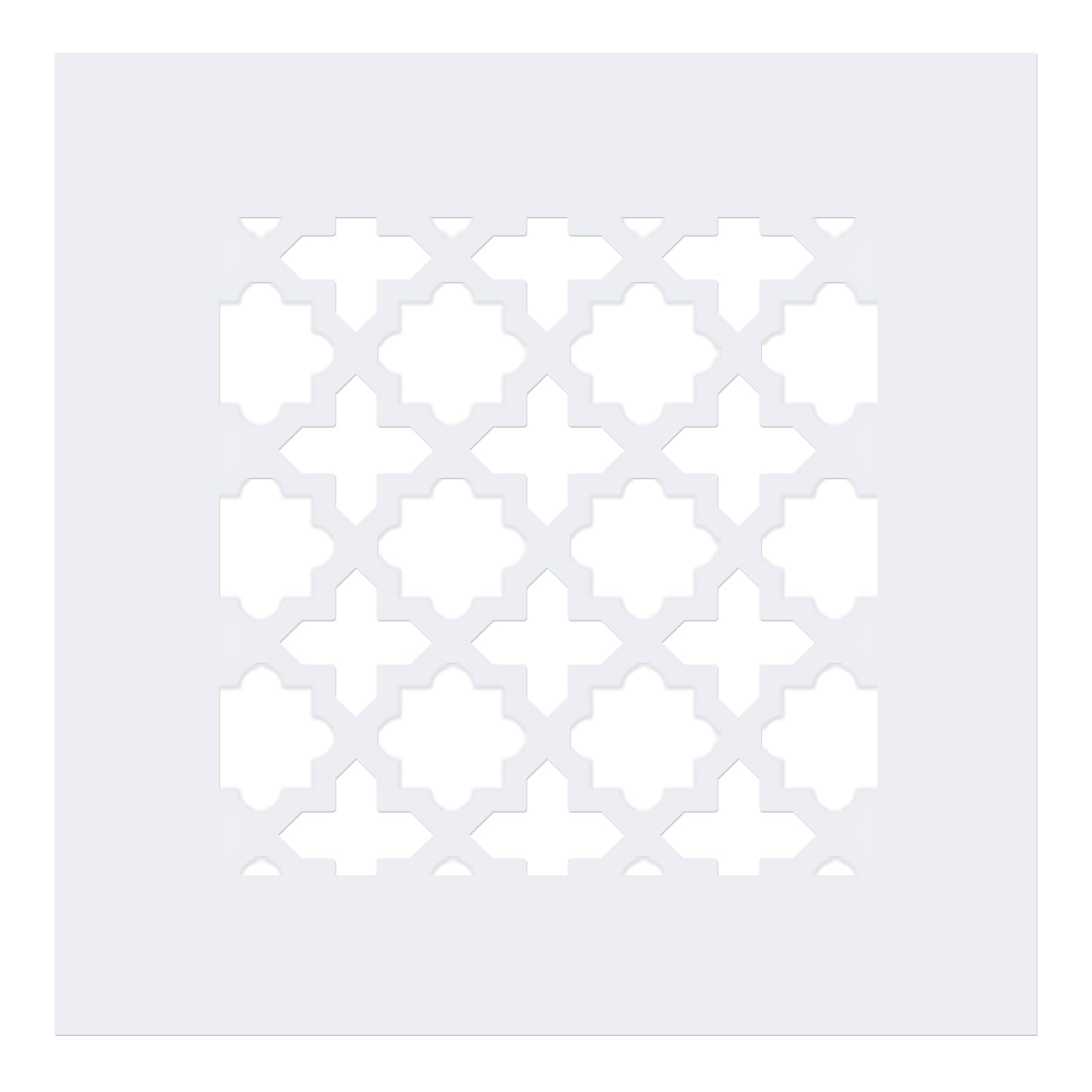 PATIKIL Air Vent Cover Grille for 5.5"x5.5" Duct Opening, Acrylic Glass (PMMA) Decorative Wall Ceiling Hole Cover Register for Home Ventilation Decor