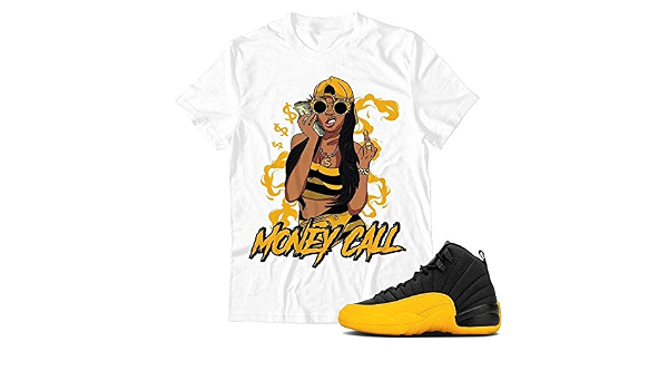 black university gold 12 shirt