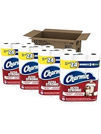 Charmin Ultra Strong Toilet Paper, Bath Tissue, Double Roll, 48 Count