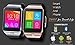 CNPGD All-In-1 Watch Cell Phone & Smart Watch Sync To Android Ios Smart Phone Silver