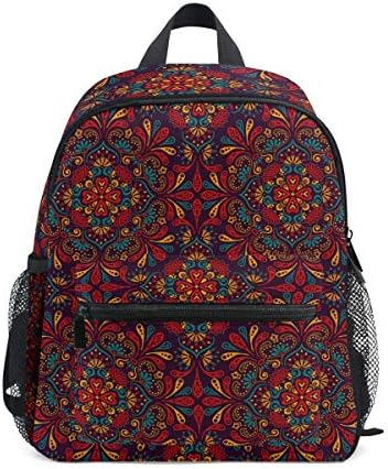 Mandala Boho Indian Vintage Backpack for Girl Boy Preschool School Bag Children Mini Travel Daypack Primary School Students Bookbag
