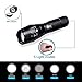 Small Rechargeable Torch, LEDNut 700 lumens Powerful Compact Tactical Flashlight Handheld LED Emergency Safety flashlight with 18650 Battery Bike Mount