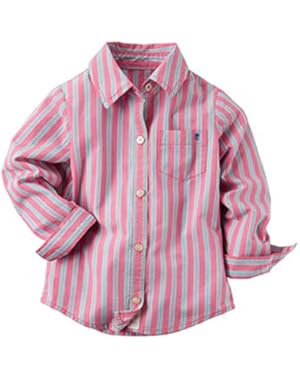 Little Girls Printed Poplin Top