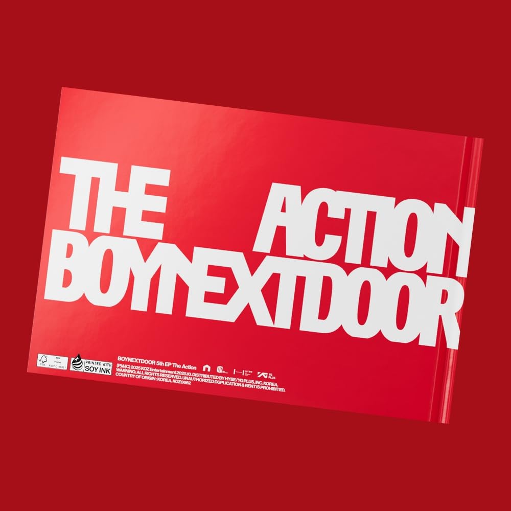 BOYNEXTDOOR [ The Action ] 5th EP Album (Play Ver.)