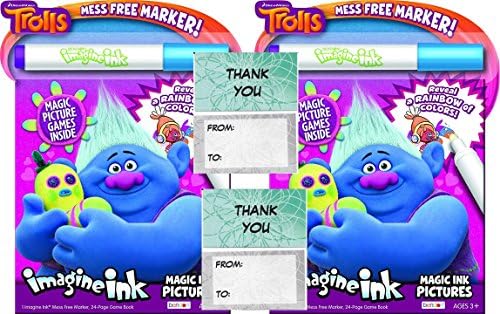 Rainforest Products Bendon Trolls Magic Ink 2 pack Bundle