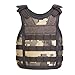 Tactical Premium Beer Military Molle Mini Miniature Vests Beverage Cooler for 12oz or 16oz Beverages cans and Bottles - Adjustable Shoulder Straps - ACU Digital Urban Camo