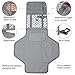 Baby Diaper Changing Pad, Waterproof Portable Diaper Bag Built-in Head Cushion & Pockets, Travel Changing Station for Travel, Home, Stroller Walks or Diaper