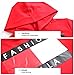U-WARDROBE Casual Hoodie Literal Printing Sport Crop Top Sweatshirt Jumper Pullover Tops Red M