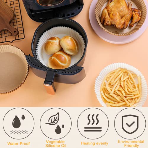 Majade Air Fryer Parchment Paper Sheets for Baking Air Fryer Liners