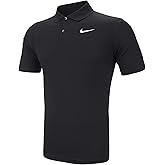 Nike Men's Nike Dri-fit Victory Polo, Black/White, X-Large