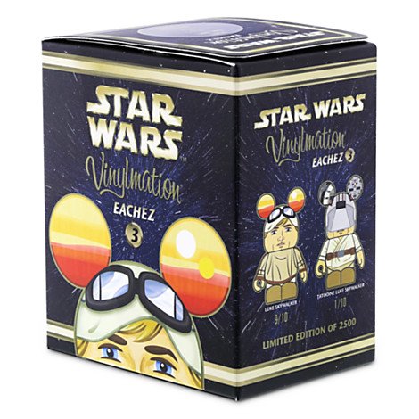 Disney Vinylmation Star Wars Eachez Luke Skywalker: NON VARIANT 9/10 & Tatooine VARIANT 1/10