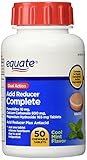 Equate - Acid Reducer Complete 50 Chewable Tablets, Cool Mint Flavor, Compare to Pepcid Complete