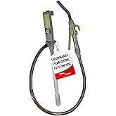 TERA PUMP 2X More Powerful Rechargeable Battery Liquid Transfer Pump, Up to 20% Faster Flow, 12.1 Liter per Minute, Precise Nozzle Extra Long 1.5 Meter Hose for E85, Gas, Diesel, Kerosene and more