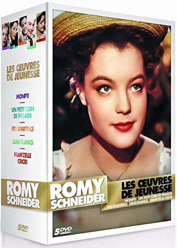 Romy Schneider : Les oeuvres de jeunesse : Monptit + Un petit coin de paradis + Feu d'artifice + Lilas blancs + Mam'zelle Cricri - Pack