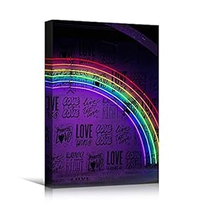 signwin Canvas Wall Art Light Quotes Bedroom Industrial...