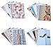 Nautical Beach Seaside Postcards - 20 Glossy Postcards - Bulk Set - Featuring Boats, Lighthouses, Sea Shells, Sand Castles - 4 x 6 Inches