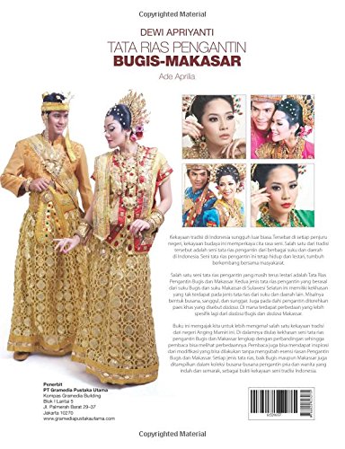 Tata Rias Pengantin Bugis Makasar Indonesian Edition Aprilia Ade 9786020323275 Amazon Com Books
