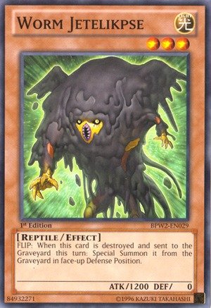 Yu-Gi-Oh! - Worm Jetelikpse (BPW2-EN029) - Battle Pack 2: War of the Giants - Round 2 - 1st Edition - Common