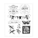 Hunulu Birds theme Transparent Clear Rubber Stamp Sheet Cling Scrapbooking DIY