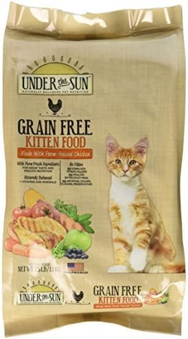 Under the Sun Grain Free Chicken Dry Kitten Food, 2.5 lb. bag by Under the Sun