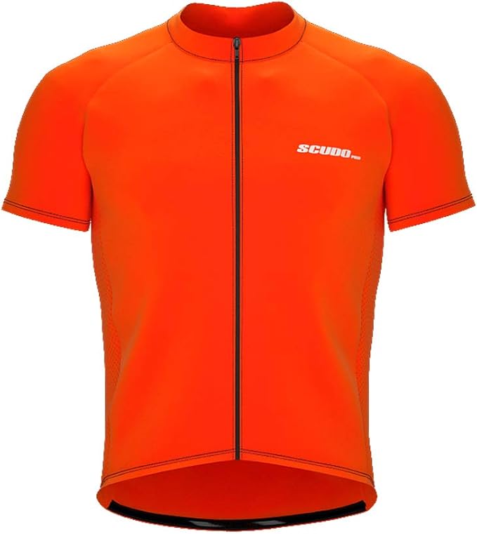 orange bike jersey