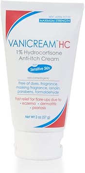 Amazon Com Vanicream 1 Hydrocortisone Anti Itch Cream Maximum