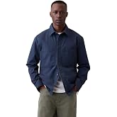 GAP Men's Woven Twill Shacket