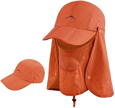Amazon Co Jp 紫外線 帽子 日焼け 防止 帽子 Uvカット 帽子 紫外線 対策 日焼け防止 全8色 3way フェイスカバー 付き Barsado オレンジ スポーツ アウトドア Amazon Co Jp 紫外線 帽子 日焼け 防止 帽子 Uvカット 帽子 紫外線 対策 日焼け防止 全8色 3way フェイスカバー 付き Barsado オレンジ スポーツ アウトドア