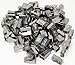 Tupavco TP807 Shielded CAT6 RJ45 Crimp Connector (100 Pack Bag) 8P8C STP Ethernet Network Cable Plug Crimp Jack...