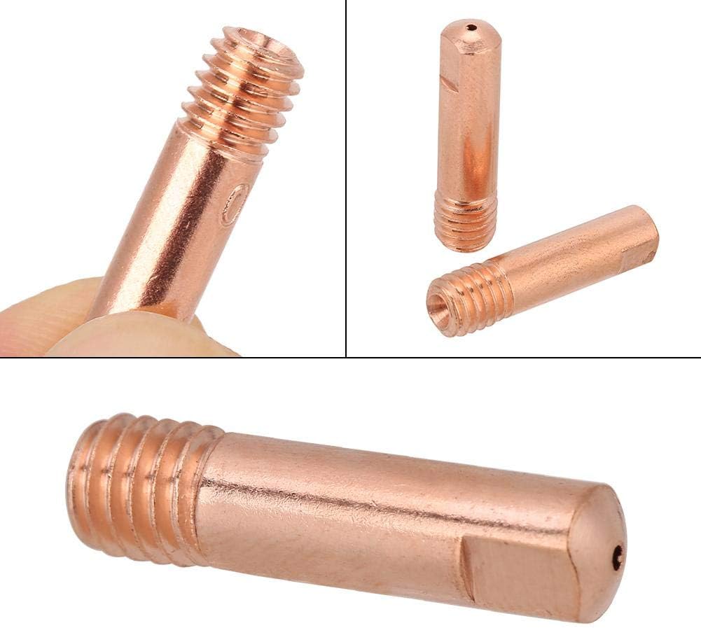 FTVOGUE 20Pcs Copper Contact, Business, Industry & Science Power & Hand Tools Tips for 15AK MIG/MAG Welding Torch Consumables (0.8mm) - Image 4