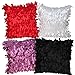 Weixinbuy Fallen Leaves Feather Couch Cushion Cover Home Decor Sofa Throw Pillow Case