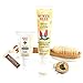 Burt's Bees Mani Pedi Gift Set, 4 Hand & Feet Products - Hand Cream, Cuticle Cream, Foot Lotion and EcoTools Foot Brush & Pumice