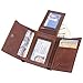 Men’s Trifold Leather wallet with RFID Blocking Credit Cards holder