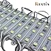 Rextin 20pcs 12V 7512 5050 SMD 3 LED Module White Waterproof Light Lamp 3 years warranty for home garden xmas wedding party decoration or letter design