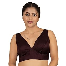 FIGURE'S DESIGNER Women's Dupion Raw Silk