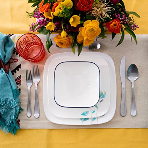 CORELLE Dinnerware Set Dalena, White Pricepulse