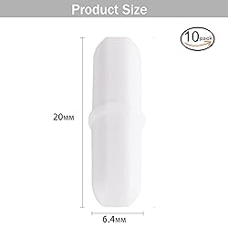 joaoxoko Magnetic Stir Bars,10 Pcs PTFE Magnetic