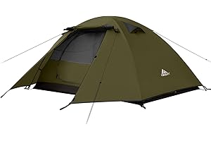 Forceatt Camping Tent 2/3/4 Person, Professional Waterproof & Windproof Lightweight Backpacking Tent Suitable for Outdoor,Hiking,Camping, Mountaineering and Travel