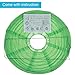 Vastar 10 Packs Colorful Round Paper Lanterns for Wedding Party Decorations (12 Inch), 20 Packs White LED Party Lights and Extra 60 LED light Batteries