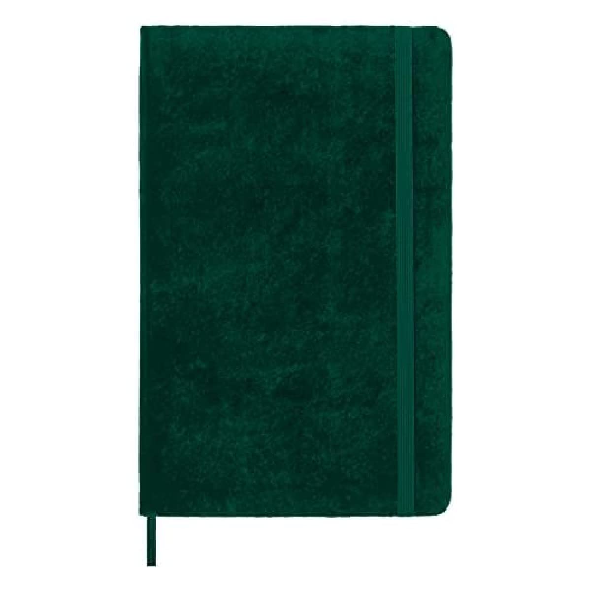 Moleskine Limited Edition Notebook Velvet, Large, Ruled, Green Box (5 X 8.25) K50 - Bottle Green
