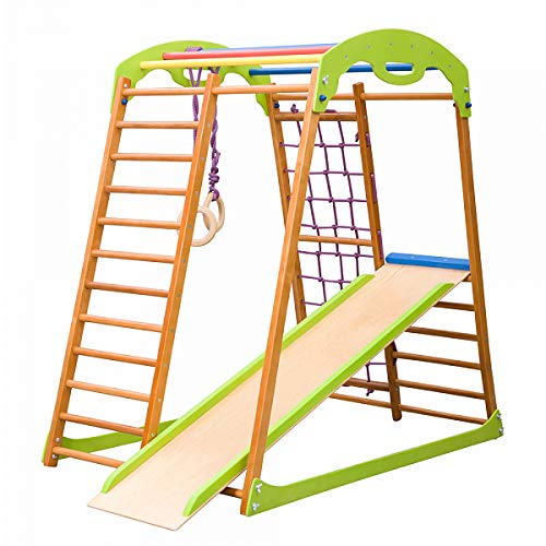 Indoor Wooden Play Equipment Indoor Wooden Playground For Kids