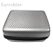 Careshine Protective Carry Case Bag for Portable Dental Surgical Medical Binocular Loupe & LED Light Set (Silver)