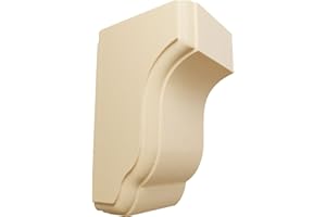 Ekena Millwork COR02X02X04CPMA Capistrano Mission Wood Corbels, 2 1/2"W x 2 3/4"D x 4 1/2"H, Maple