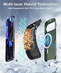 NJROW Strong Magnetic for Google Pixel 9/9 Pro Case